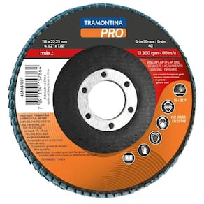Disco Flap 4.1/2" Grão 40 Tramontina Pro Tramontina