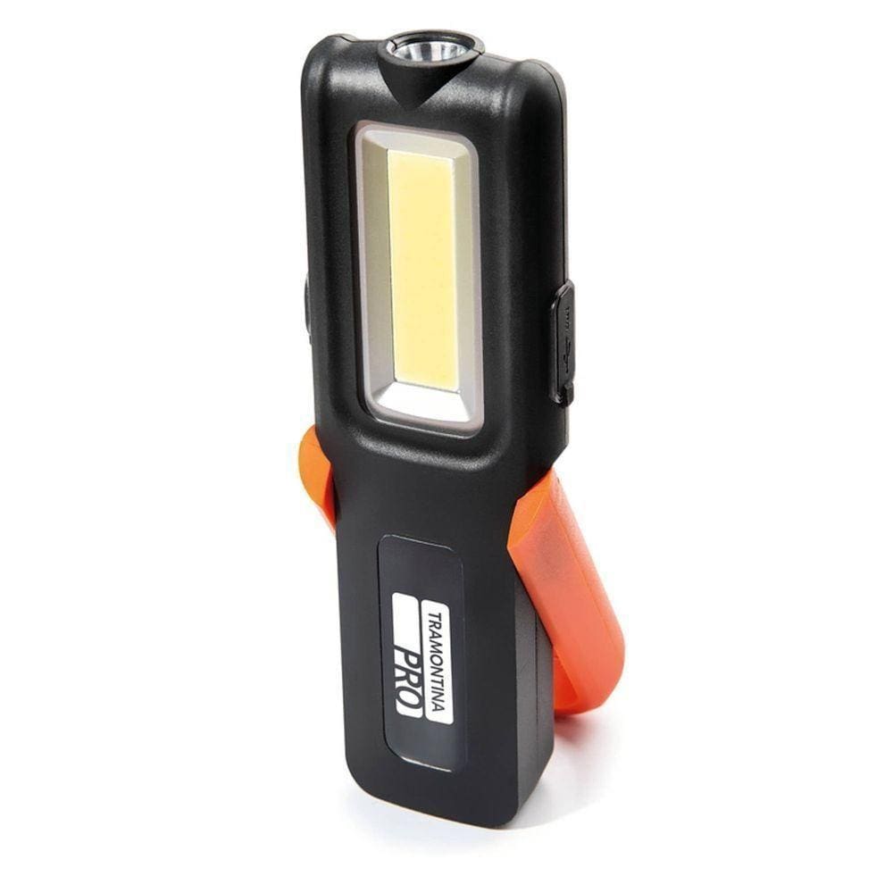 Lanterna De Led Recarregável Com Base Magnética Tramontina