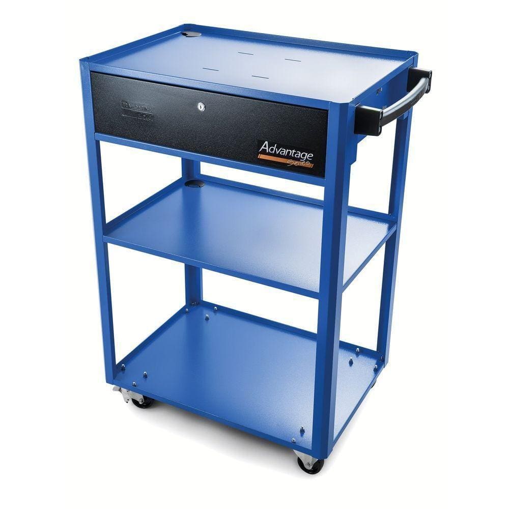 Rack Móvel Aberto Para Computador - Azul Tramontina Pro Tramontina