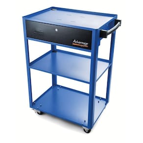 Rack Móvel Aberto Para Computador - Azul Tramontina Pro Tramontina