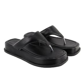 Sandália Chinelo de Dedo M&D Store Sola Alta Plataforma