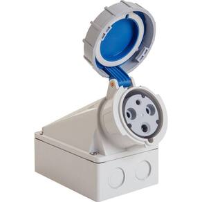 Tomada De Sobrepor Industrial 2p+t 63 A 220-250 Vca 6 H Tramontina Tramontina