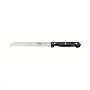 Faca Para Pão Ultracorte Com Lâmina Em Aço Inox E Cabo De Polipropileno Preto 7"