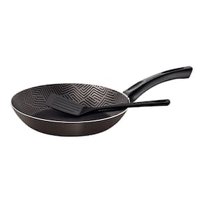 Frigideira Paris 26cm 1,8l Em Alumínio Com Antiaderente Starflon Max Chumbo Com Espátula