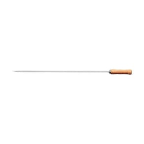 Espeto Para Churrasco Tramontina Com Lâmina Em Aço Inox E Cabo De Madeira 85 Cm Tramontina