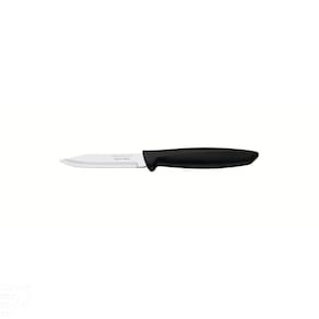 Faca Para Legumes E Frutas Plenus Com Lâmina Em Aço Inox E Cabo De Polipropileno Preto 3"