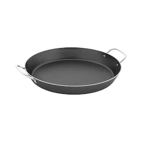 Paellera Loreto Alumínio Revestimento Antiaderente Starflon Alças Aço Inox Grafite 3,7l