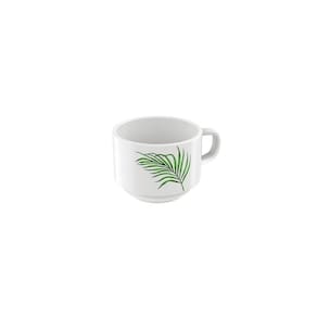 Xícara Chá Tramontina Graziela Em Porcelana Decorada 240 Ml Tramontina