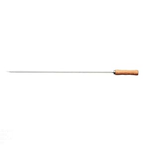 Espeto Para Churrasco Tramontina Com Lâmina Em Aço Inox E Cabo De Madeira 95 Cm Tramontina