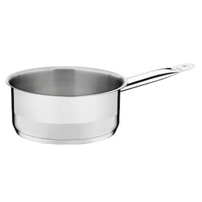 Panela Tramontina Profissional Sem Tampa Em Aço Inox Com Fundo Triplo 16cm 1,3l Tramontina