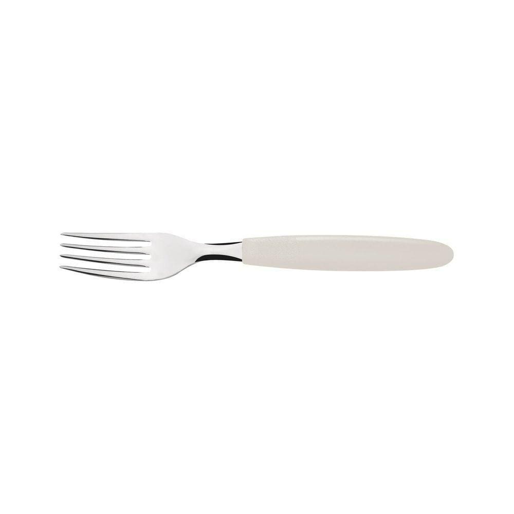 Garfo De Mesa Tramontina Ipanema Com Lâmina Em Aço Inox E Cabo De Polipropileno Cinza Tramontina