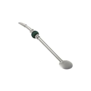 Bomba De Chimarrão Tramontina Ilex Em Aço Inox Com Rosca E Pedra ágata Verde 25 Cm Tramontina