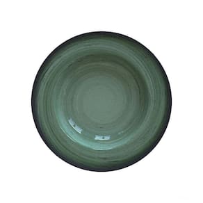 Prato Fundo Tramontina Rústico Verde Em Porcelana Decorada 23 Cm Tramontina