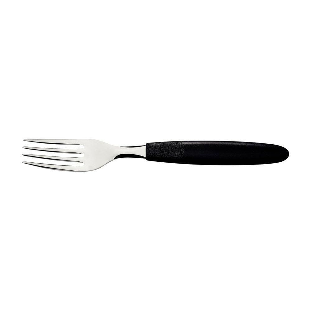 Garfo De Mesa Tramontina Ipanema Com Lâmina Em Aço Inox E Cabo De Polipropileno Preto Tramontina