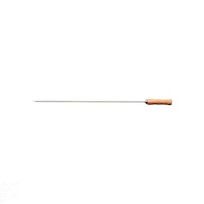 Espeto Para Churrasco Tramontina Com Lâmina Em Aço Inox E Cabo De Madeira 65 Cm Tramontina