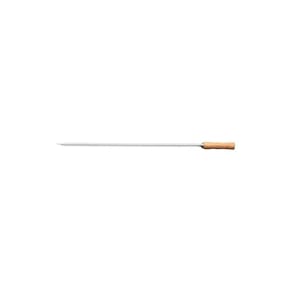 Espeto Para Churrasco Tramontina Com Lâmina Em Aço Inox E Cabo De Madeira 55 Cm Tramontina