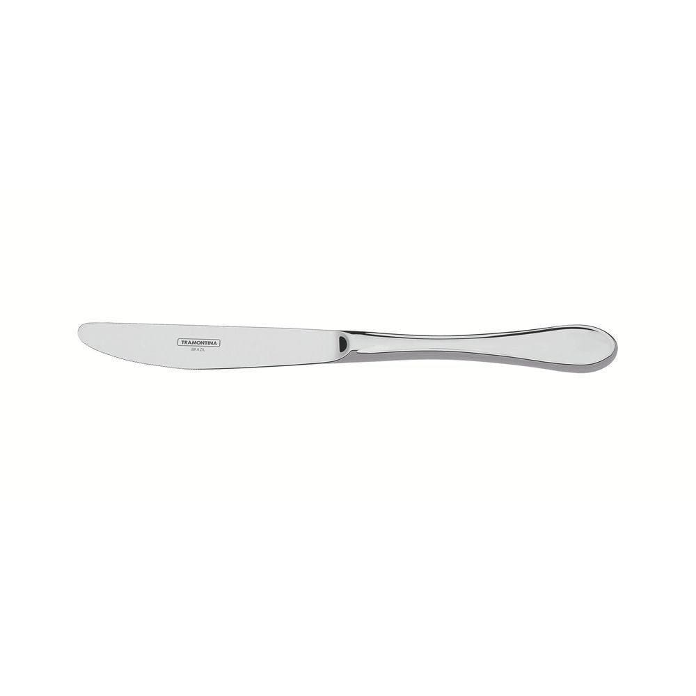 Faca De Mesa Tramontina Italy 9 Mm Em Aço Inox Forjado Tramontina