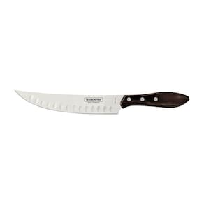 Faca Para Carne Butcher Cabo Em Madeira Tratada Polywood Castanho 8" Tramontina