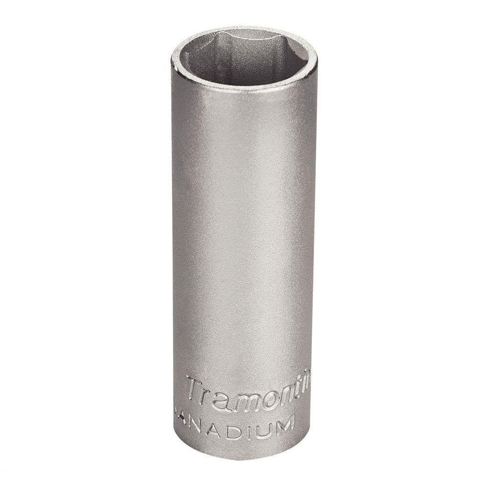 Soquete Sextavado Longo Em Aço Cromo Vanádio 19 Mm - Encaixe 1/2” Tramontina Pro Tramontina