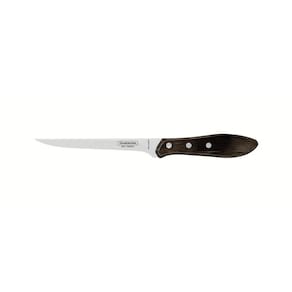 Faca Tramontina Para Desossar 6" Em Aço Inox E Cabo Castanho Polywood Tramontina