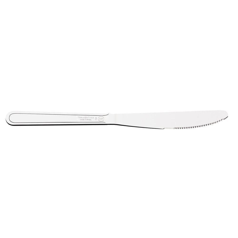 Faca De Mesa 4" Tramontina Búzios Em Aço Inox Tramontina