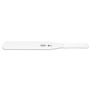Espátula Para Confeiteiro 14" Tramontina Lâmina Aço Inox E Cabo Branco Tramontina