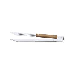 Pegador Para Carne Tramontina Churrasco Com Lâmina Em Aço Inox E Cabo De Madeira 37 Cm Tramontina