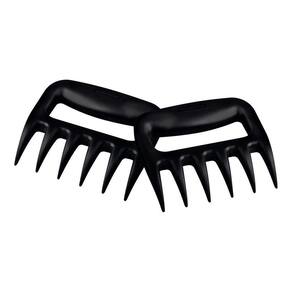 Conjunto De Garras Para Churrasco Tramontina Em Abs Preto 02 Peças Tramontina