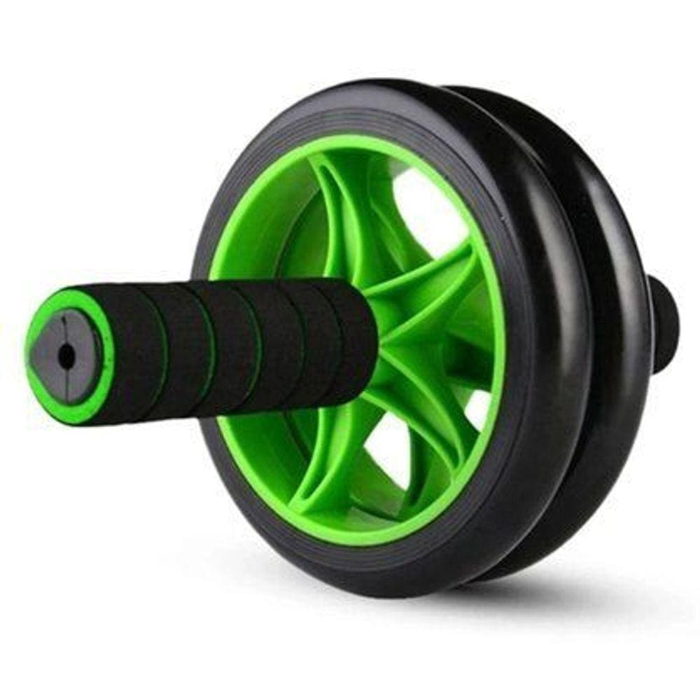 Roda De Exercicio Wheel Balance 09077-Pvc - Preto/Verde U