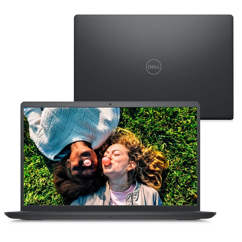 Notebook Dell Inspiron I15-I120K-U30P 15.6&quot; Full HD 12ª Geração Intel Core i5 16GB 512GB SSD Linux Preto