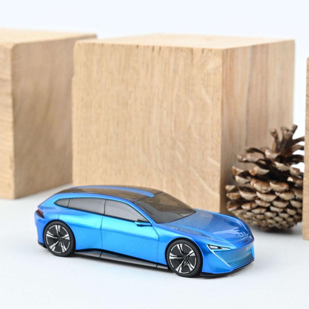 Miniatura Norev Peugeot Concept Car Instintic Azul 1/43