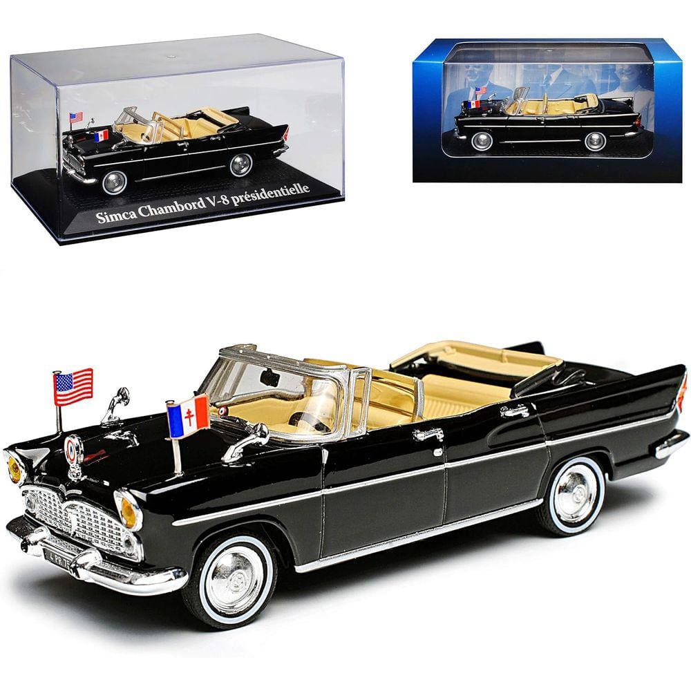 Miniatura Sinca Chambord V-8 JF Kennedy Escala 1/43 Ixo