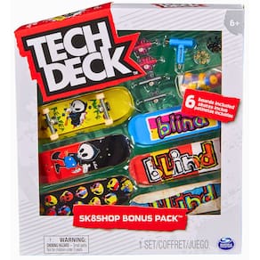 Tech Deck Skate De Dedo Shop Pack Com 6 2892 Sunny