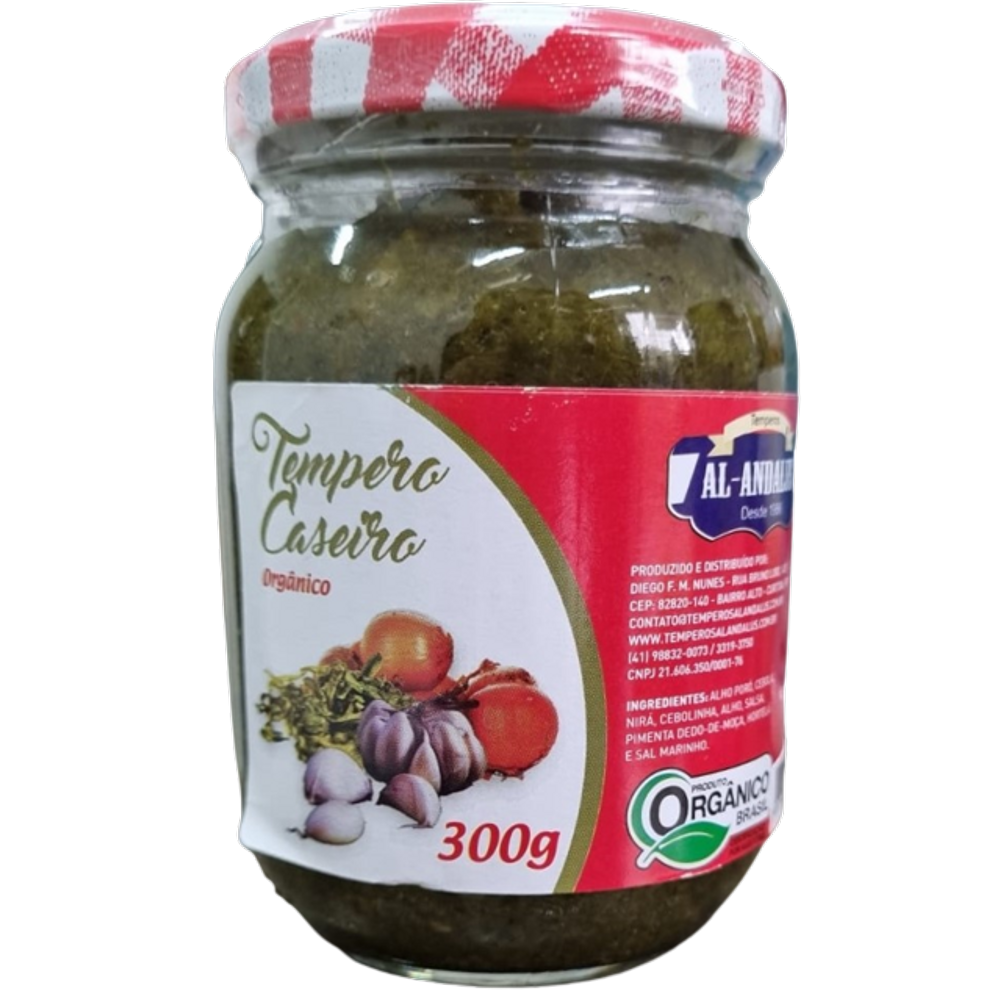 Kit 2X: Tempero Caseiro Puro Orgânico Al Andalus 300g