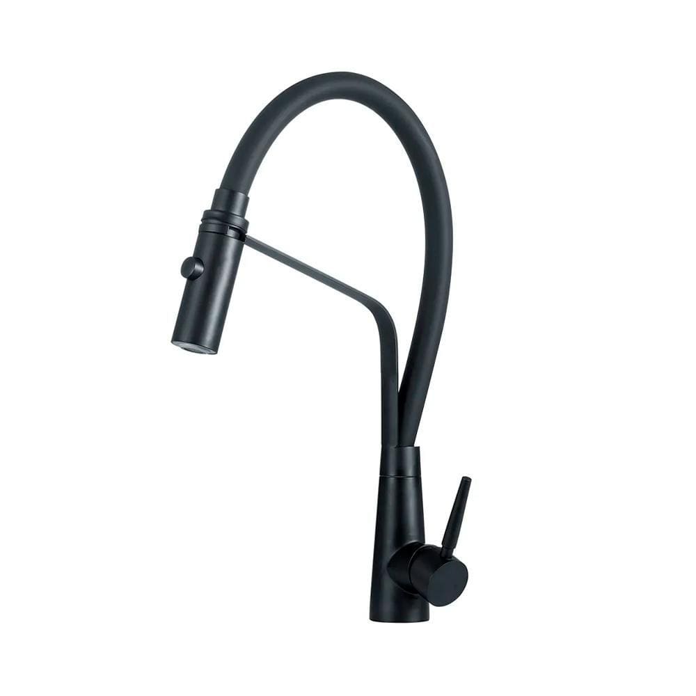 Torneira Para Cozinha Gourmet Misturador Monocomando Turiaçu Pingoo.casa - Preto