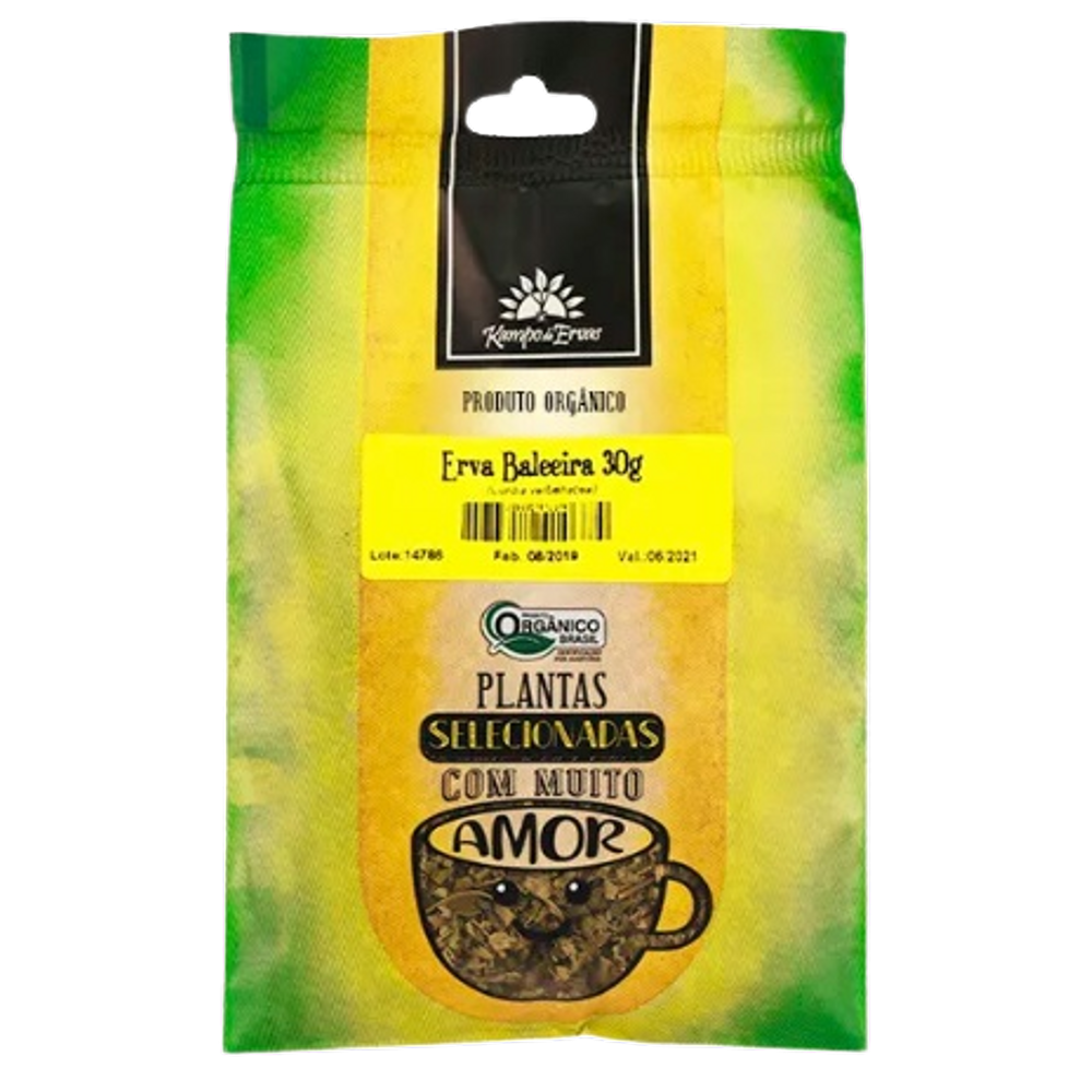 Kit 3X: Erva Baleeira Orgânica Kampo de Ervas 30g
