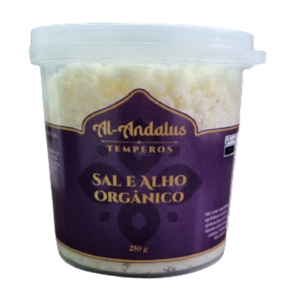 Kit 3X: Sal com Alho Orgânico Al Andalus 250g
