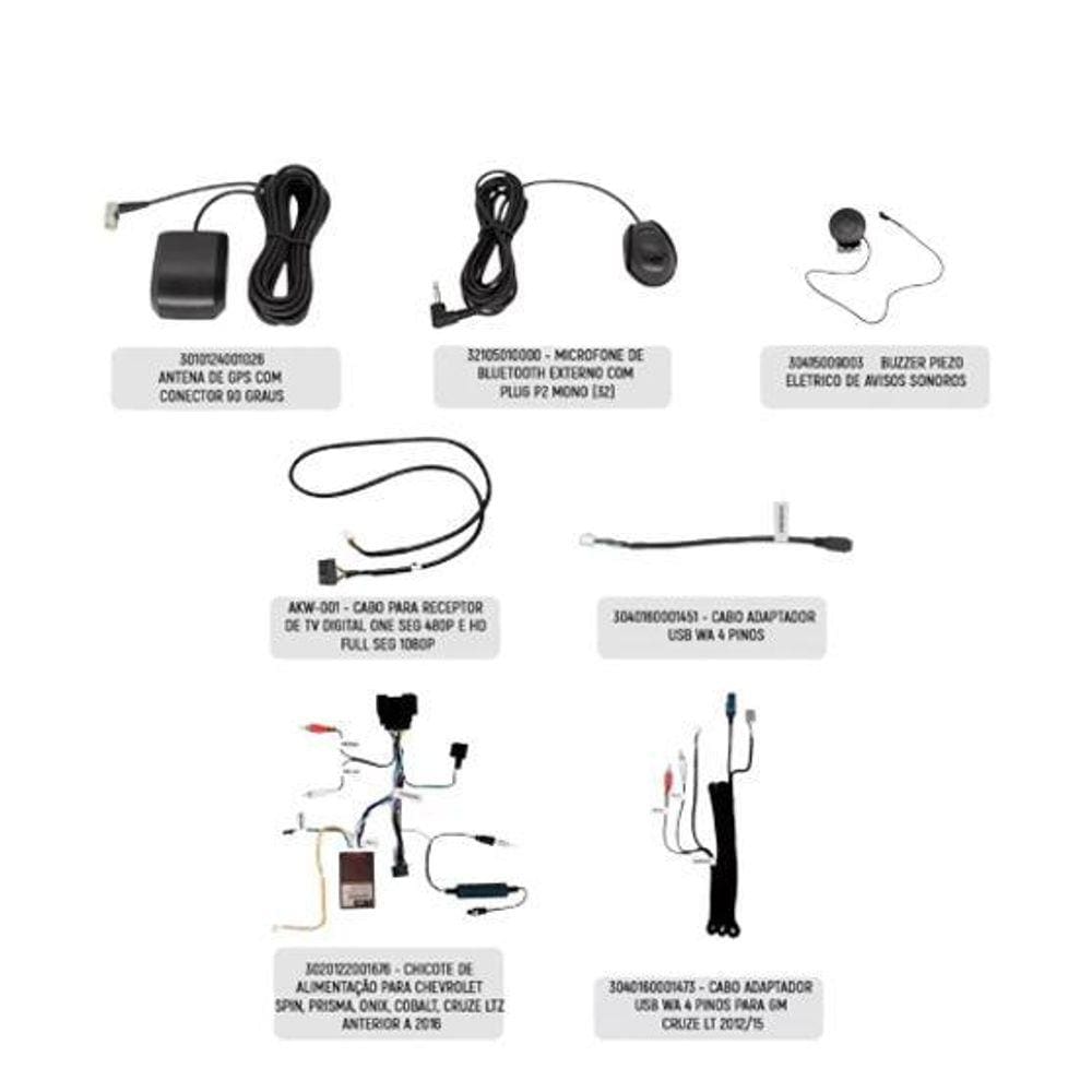 Chicote Aikon I Cable I-Cable Antena Cambus Conjunto Aikon