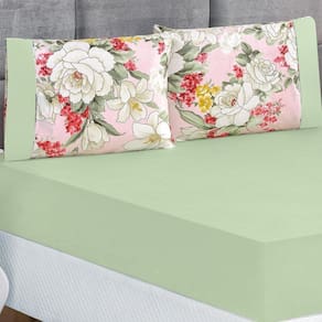 Jogo De Cama Micropercal 200 Fios Naturale Casal 03 Peças - Killy
