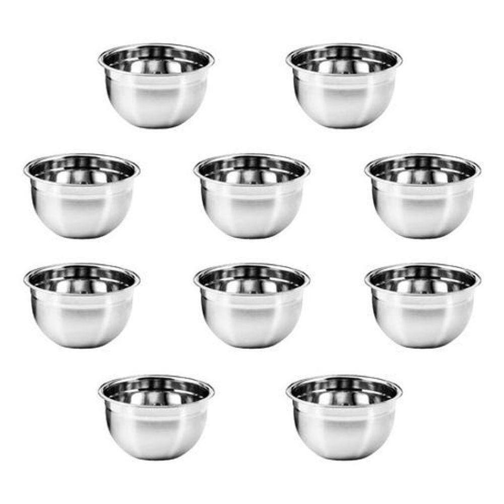 Saladeira Tigela Bowl Inox Profissional Multiuso 2L