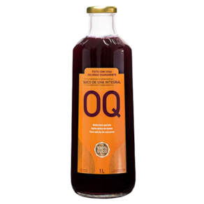Kit 6X: Suco de Uva Integral OQ 1L