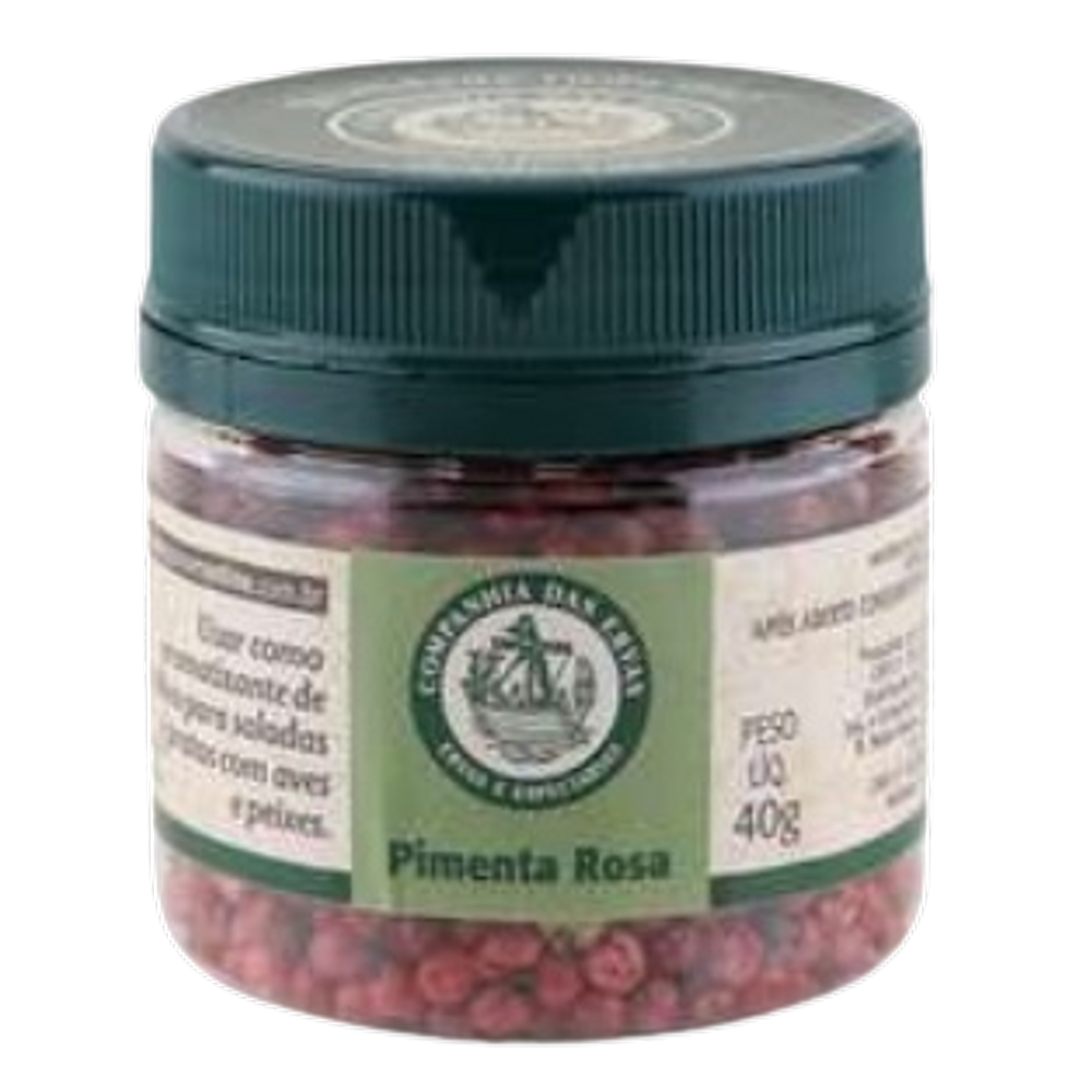 Pimenta Rosa Companhia das Ervas 40g