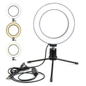 Iluminador Led Ring Light 6 Polegadas 16cm Qualidade Boa