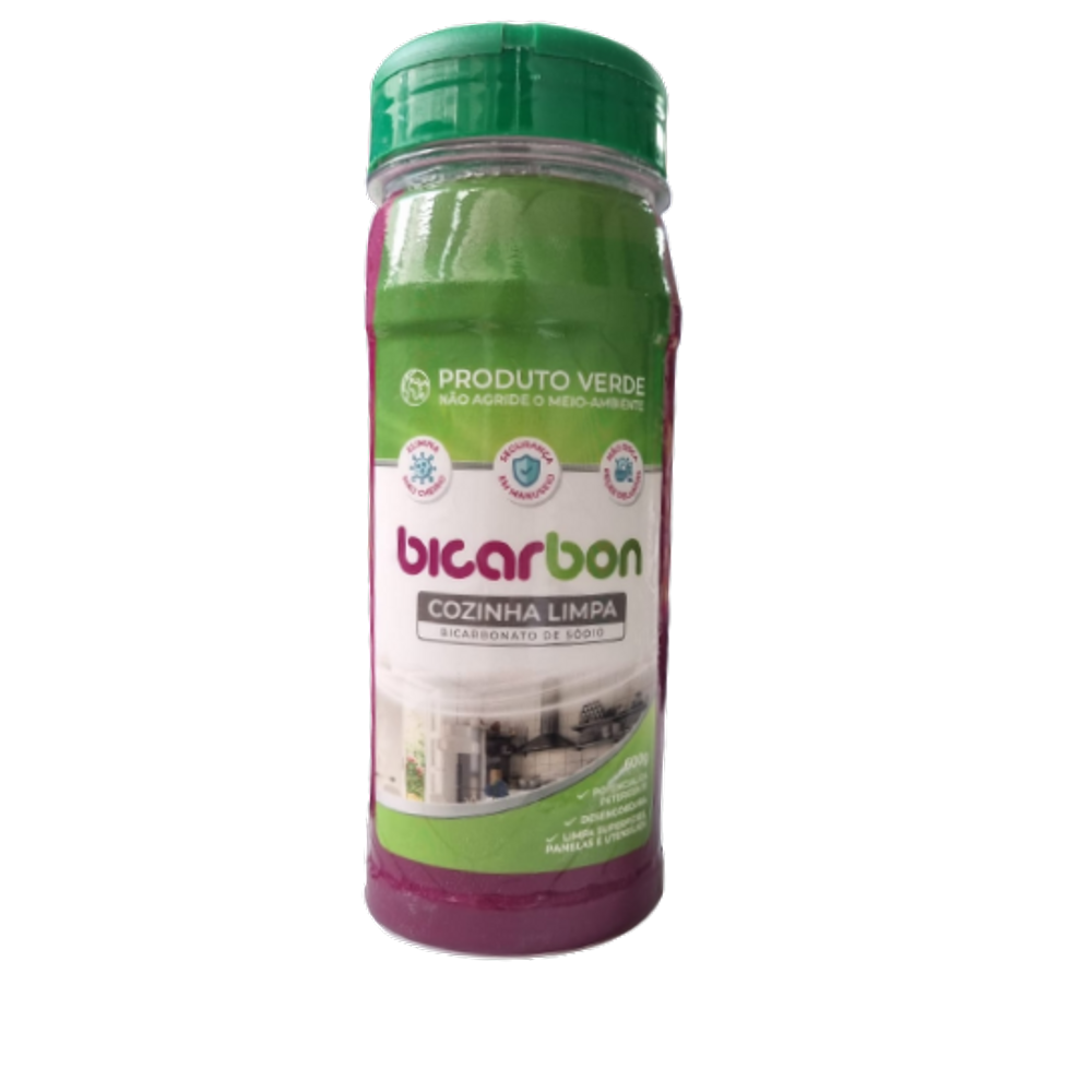Bicarbonato de Sódio Cozinha Limpa Biodegradável Bicarbon 600g