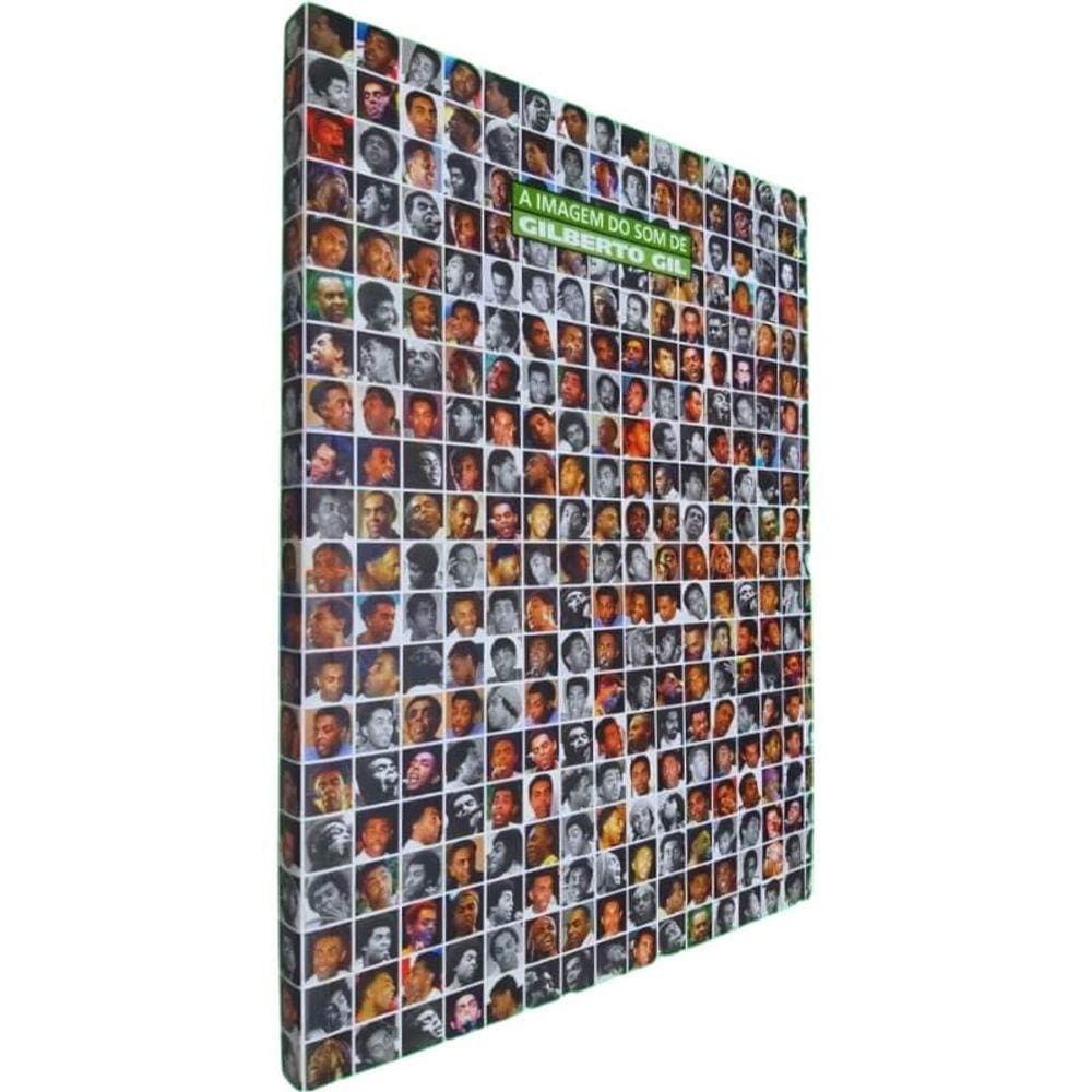 Livro A Imagem do Som de Gilberto Gil Volume III 80 Composições de G. Gil Interpretados por 80 Artistas Contemporâneos
