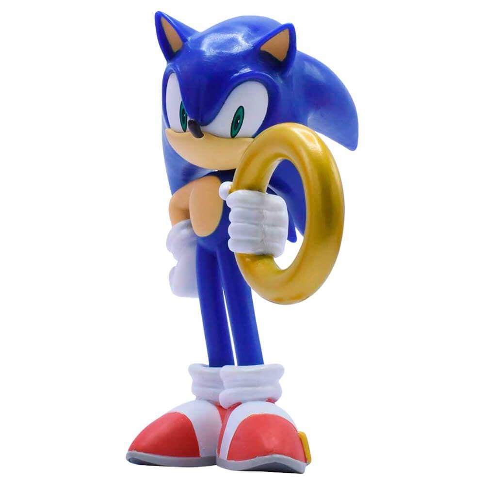 Boneco Sonic The Hedgehog Articulado Sonic Fun F0066-2 - R$ 159,9