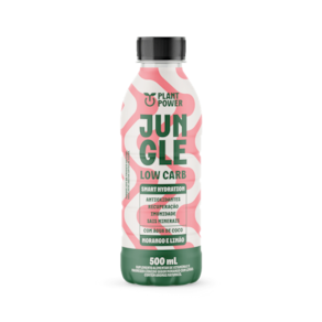 Kit 6X: Bebida Isotônica Low Carb Morango e Limão Jungle 500ml