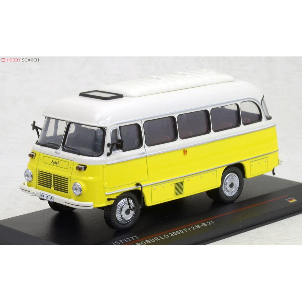 Miniatura Onibus Alemã Antigo Ist Robur Lo 3000 Fr 1972 1/43