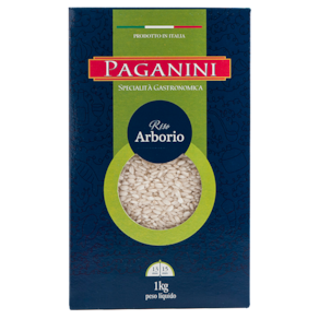 Kit 2x: Arroz Arbóreo Italiano Paganini 1kg