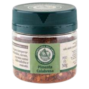 Kit 3X: Pimenta Calabresa Companhia das Ervas 50g